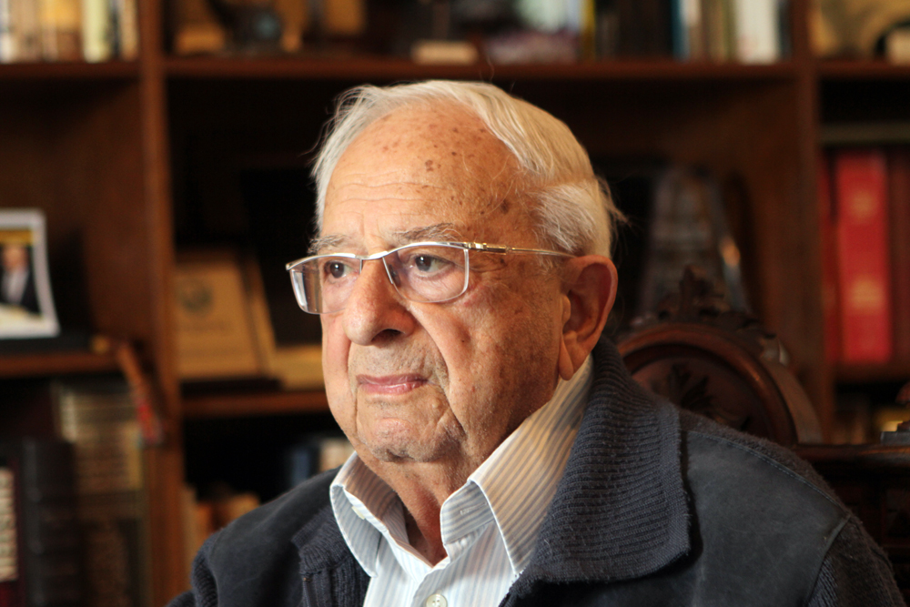 הנשיא לשעבר יצחק נבון נפטר בגיל 94