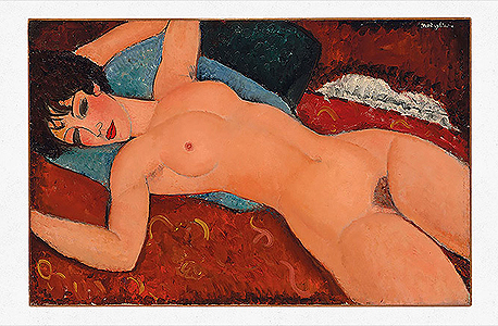 ציור Reclining Nude של מודליאני אותו רכש ליו ייצ'ן 
