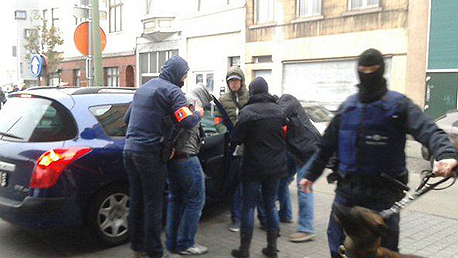 מבצע מעצרים בבלגיה
