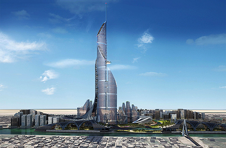 מגדל הכלה בצרה עיראק הכי גבוה בעולם 2, צילום: ambs architects