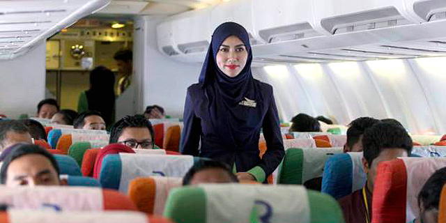 חברת תעופה חדשה תפעל לפי חוקי האיסלאם 