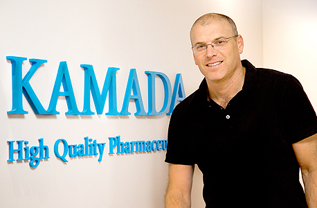 Kamada CEO Amir London. Photo: Nati Levi