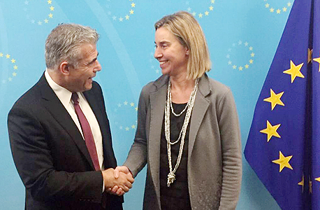 שרת החוץ של האיחוד האירופי פדריקה מוגריני יאיר לפיד 