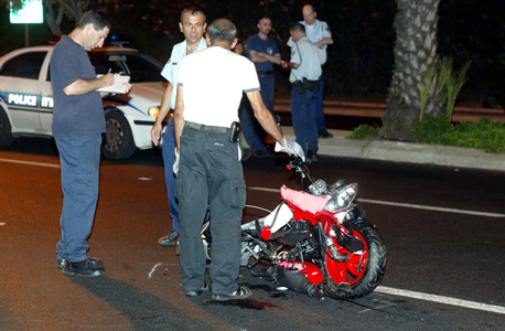 זירת הדריסה של גל בק ברמת אביב, לפני 10 שנים