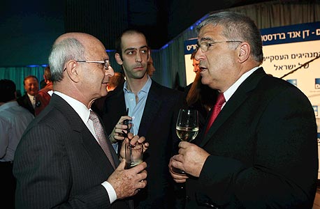 10. מיכאל פדרמן (משמאל, עם יוסי אקרמן), 1.4 מיליארד דולר, צילום: אוראל כהן