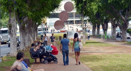 Rotschild Boulevard in Tel-Aviv