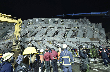 רעידת אדמה ב טייוואן 2, צילום: איי אף פי