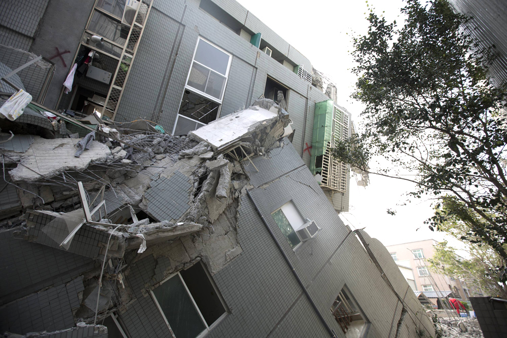 רעידת אדמה ב טייוואן 4, צילום: גטי אימג'ס