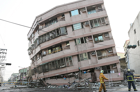 רעידת אדמה ב טייוואן 6, צילום: רויטרס