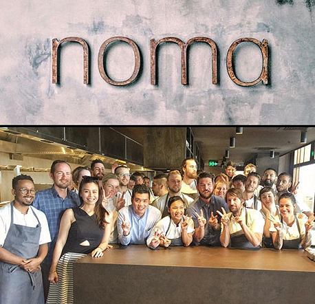 צוות נומה חוגג את פתיחתה בסידני, צילום: instagram / nomaaustralia