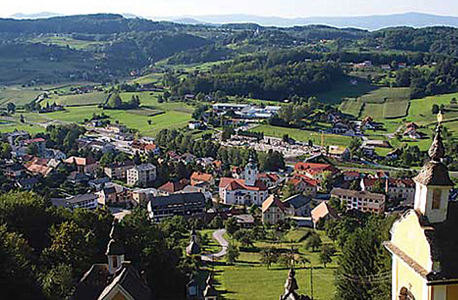 העיר ז'אלק בסלובניה
