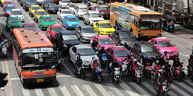 בנגקוק היא פקק תנועה תמידי, צילום: flickr / Fabio Achilli