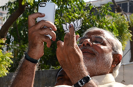 ראש ממשלת הודו, נרנדרה מודי, צילום: איי אף פי