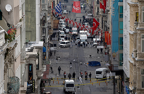 איסטנבול, לאחר הפיגוע, צילום: איי פי
