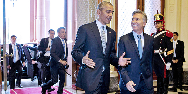 אופטימיות בארגנטינה: &quot;אנחנו רואים בביקור של אובמה הבעת אמון חד משמעית&quot;