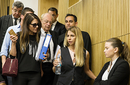 ענבל אור בבית המשפט, צילום: אוראל כהן
