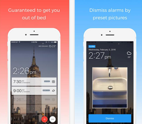 Alarmy אפליקציה שעון מעורר, צילום: appstore
