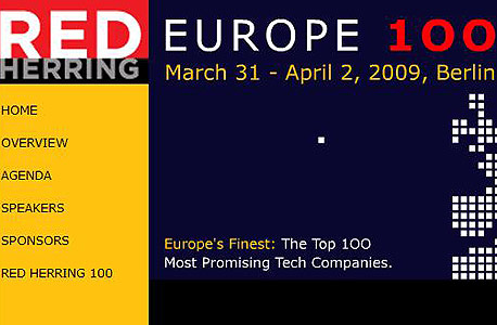 100 החברות המבטיחות של המגזין רד-הרינג, צילום מסך: herringevents.com
