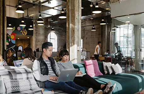 WeWork office in Shenghai