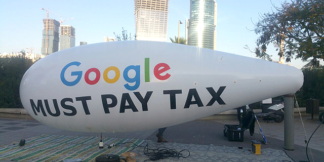 בלון פורח נגד גוגל: חייבת לשלם מסים בישראל 