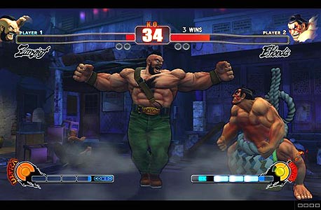  Street Fighter  IV, צילום מסך: streetfighter.com