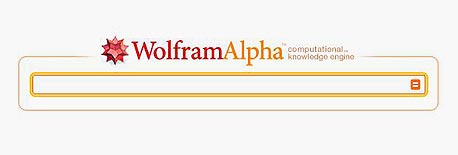 מסך החיפוש של וולפראם אלפא. רלבנטי יותר מגוגל - כשמילות החיפוש מדויקות