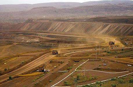 מכרה ריו טינטו באוסטרליה , צילום: בלומברג