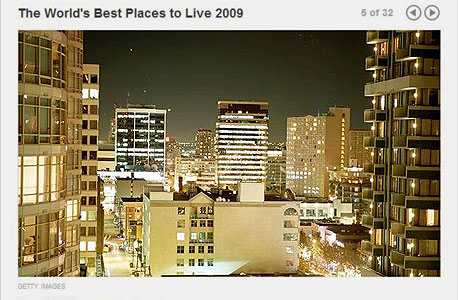 מקום חמישי - ונקובר, קנדה מקום חמישי - ונקובר, קנדה