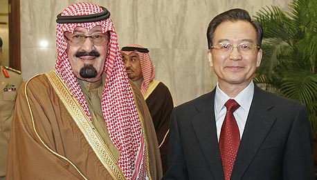 ראש ממשלת סין ומלך סעודיה