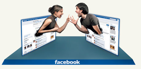 פייסבוק משמש בעיקר לפרסום דעות אישיות, וכאלה יש בשפע לבני הזוג
