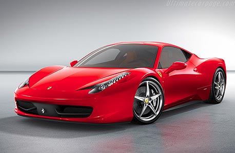 פרארי מציגה מכונית ספורט חדשה: 458 איטליה 