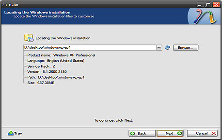  יצירת תקליטור התקנה מותאם אישית של חלונות XP עם nLite 