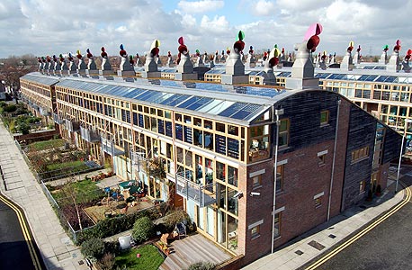 פרויקט אנרגיה מתחדשת בלונדון. שיא בייצור