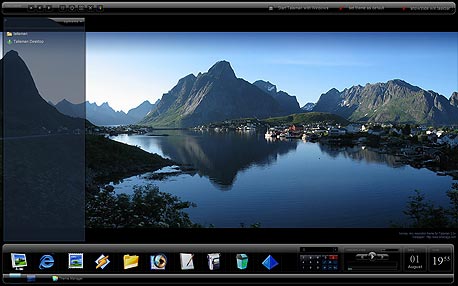 Norway, אחד הסקינים המובנים של Talisman Desktop
