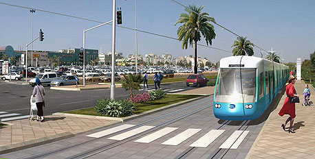 במהרה בימינו? תוואי הרכבת הקלה בתל אביב עובר לאישור הממשלה