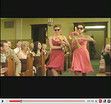 סרטון החתונה. 20 מיליון צפיות ואף לא סנט אחד, צילום מסך: youtube.com 