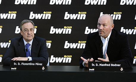 ריאל מדריד חתמה עם Bwin עד 2013