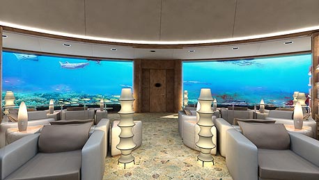 Poseidon Undersea Hotel, פיג'י. 12 מטר מתחת למים