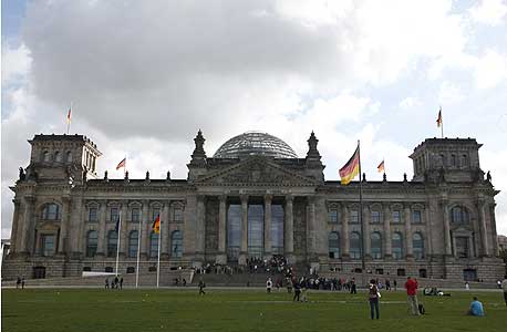 בניין הרייכסטאג בבברלין, מושבו של הפרלמנט 