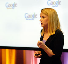 מאריסה מאייר סגנית נשיא גוגל. רוצה להיות חברתית