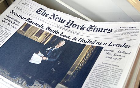 "ניו יורק טיימס". ניסוי בטוויטר, צילום: בלומברג