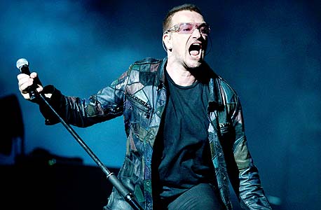 U2 בהופעה, צילום: MCT