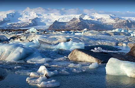קרחונים בקוטב הצפוני, צילום: shutterstock