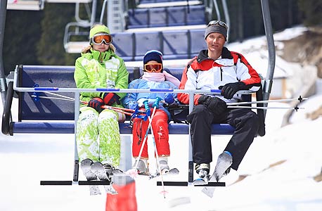 חופשת סקי משפחתית