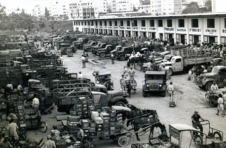 השוק הסיטונאי בתל אביב בימיו הראשונים