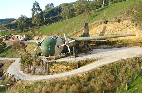 וודלין פארק, ניו זילנד: The Plane Motel