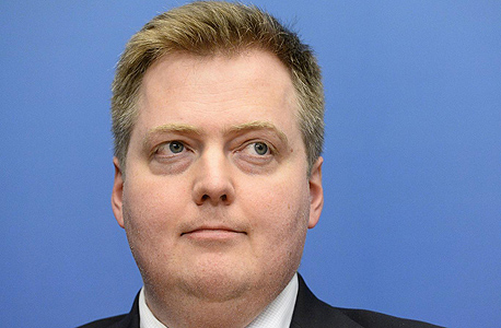 ראש ממשלת איסלנד המתפטר , צילום: איי אף פי
