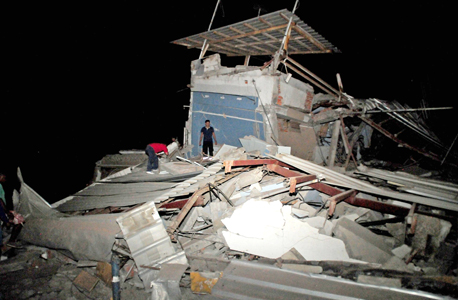 רעידת אדמה אקוודור 1, צילום: איי אף פי