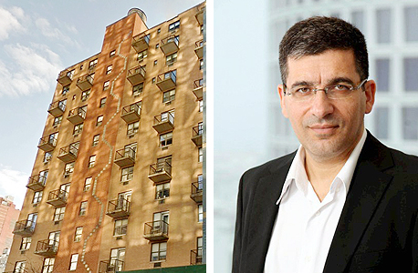 מימין: בעל השליטה באאורה יעקב אטרקצ’י, והמלון בניו יורק, צילום: אייל פרידמן