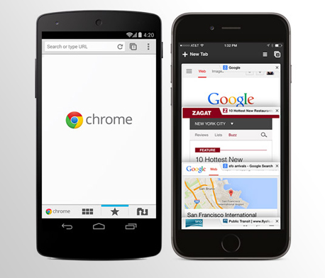 כרום סמארטפון דפדפן גוגל chrome, צילום: google
